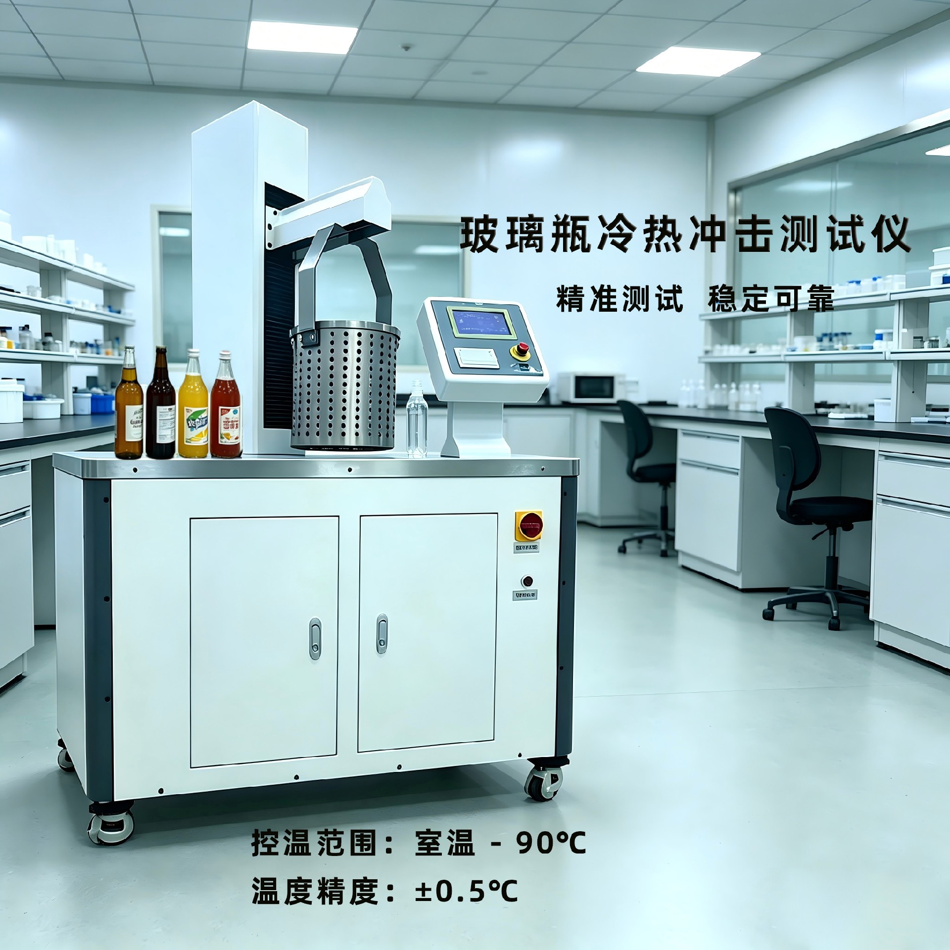 玻璃瓶冷熱沖擊測試儀源頭廠家｜國標合規(guī)，一站式質(zhì)檢設(shè)備定制供應(yīng)